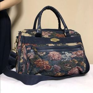 Concourse Vintage Tapestry Shoulder Weekender Bag